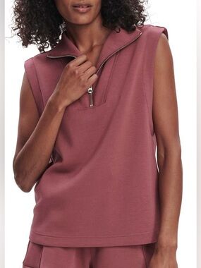 Varley Magnolia 2.0 Half Zip Double Soft Tank